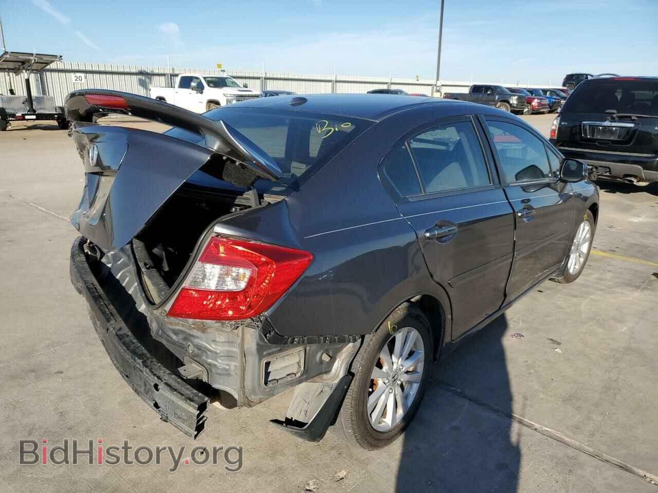 2012 HONDA CIVIC - VIN: 2HGFB2F98CH551820 - Фото 4