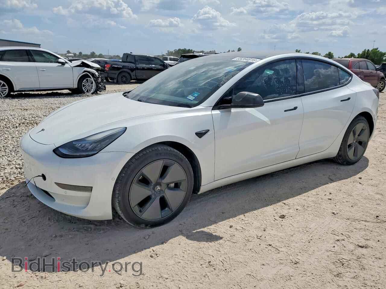 Photo 5YJ3E1EA5MF853720 - TESLA MODEL 3 2021