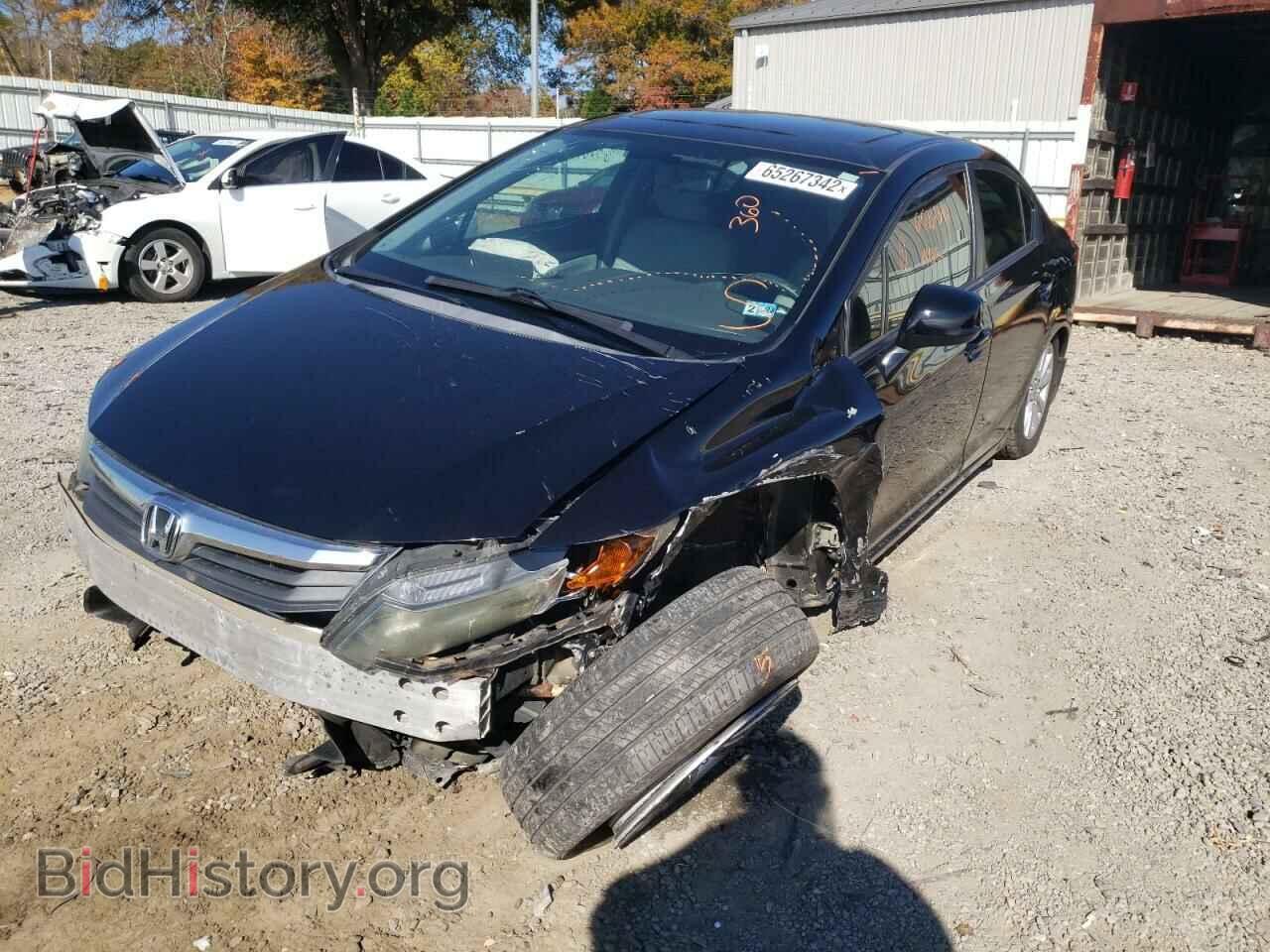 2012 HONDA CIVIC - VIN: 2HGFB2F81CH589851 - Фото 2