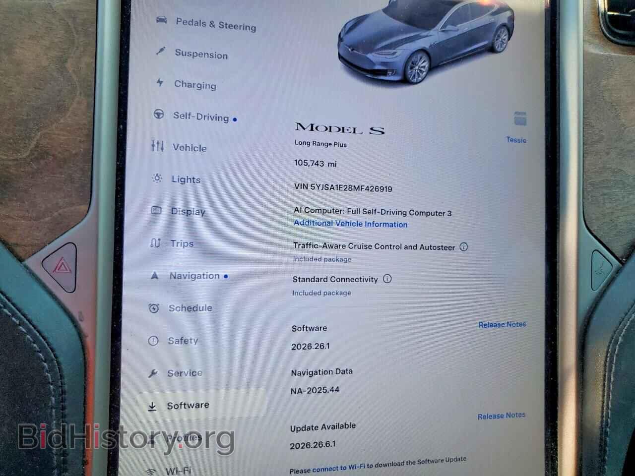 2021 TESLA MODEL S - VIN: 5YJSA1E28MF426919 - Photo 9