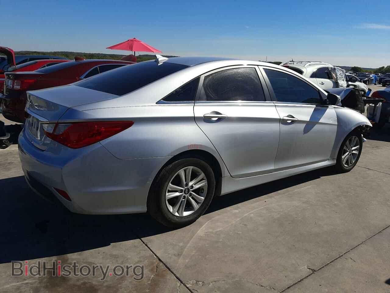 2014 HYUNDAI SONATA - VIN: 5NPEB4AC8EH835743 - Фото 3
