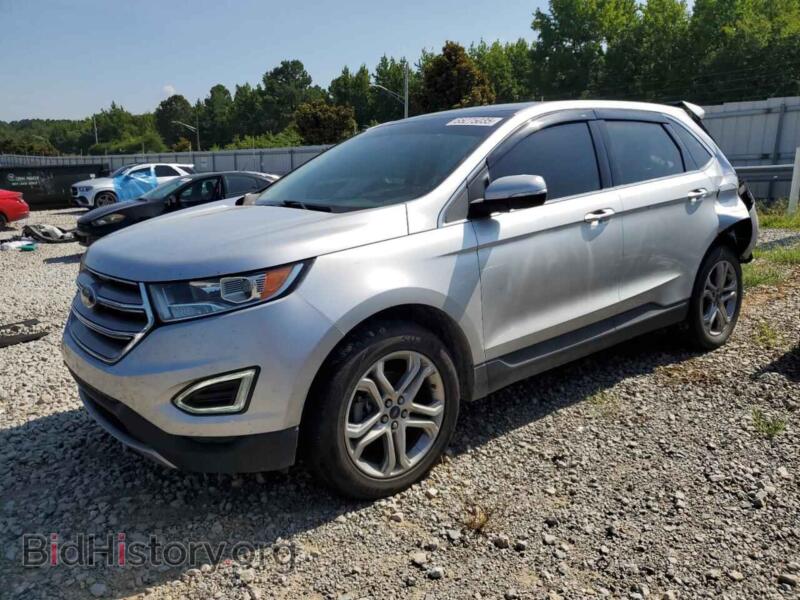2018 Ford EDGE Titanium (VIN 2FMPK3K99JBB41604) — фото 1 из 15, Copart, повреждение: задняя часть