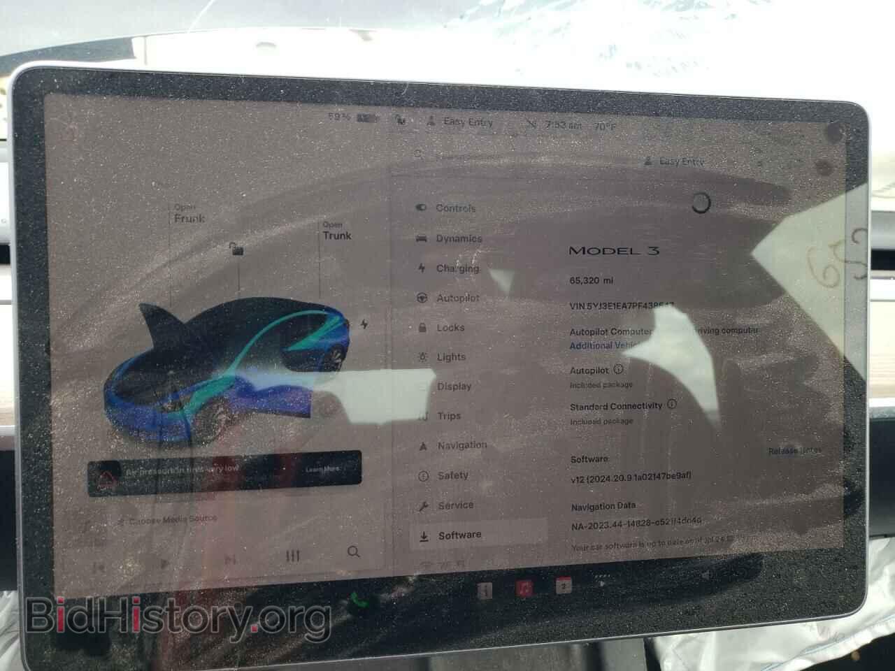 2023 TESLA MODEL 3 - VIN: 5YJ3E1EA7PF438547 - Photo 9