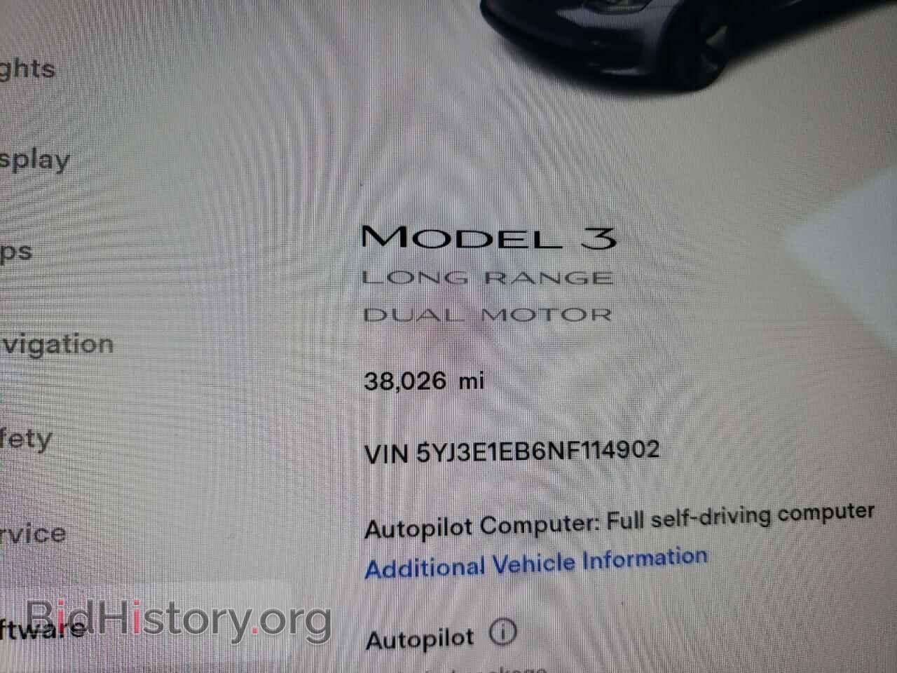 2022 TESLA MODEL 3 - VIN: 5YJ3E1EB6NF114902 - Photo 9