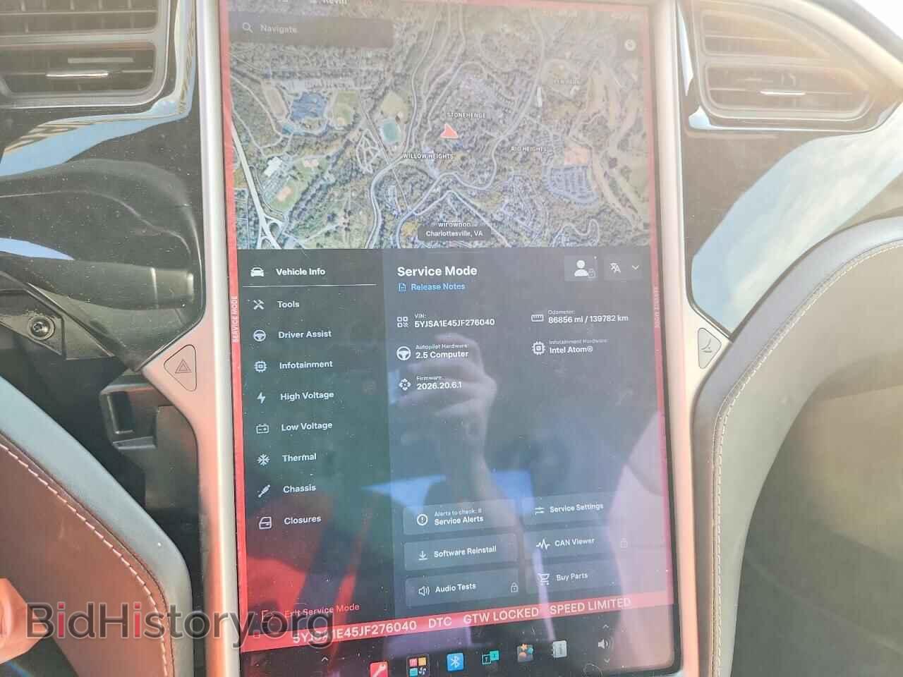 2018 TESLA MODEL S - VIN: 5YJSA1E45JF276040 - Photo 9