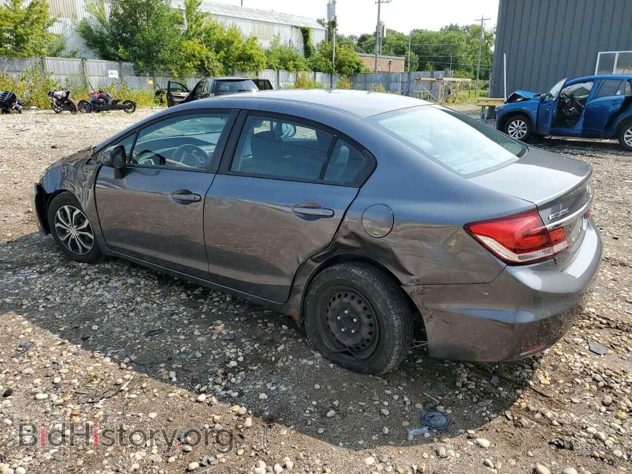 2013 HONDA CIVIC - VIN: 19XFB2E53DE009972 - Фото 2