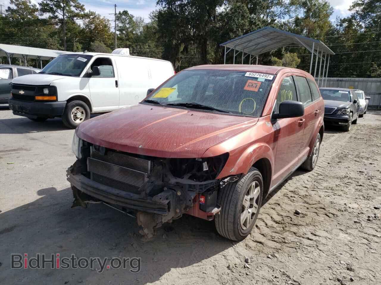 2012 DODGE JOURNEY - VIN: 3C4PDCAB2CT367302 - Фото 2