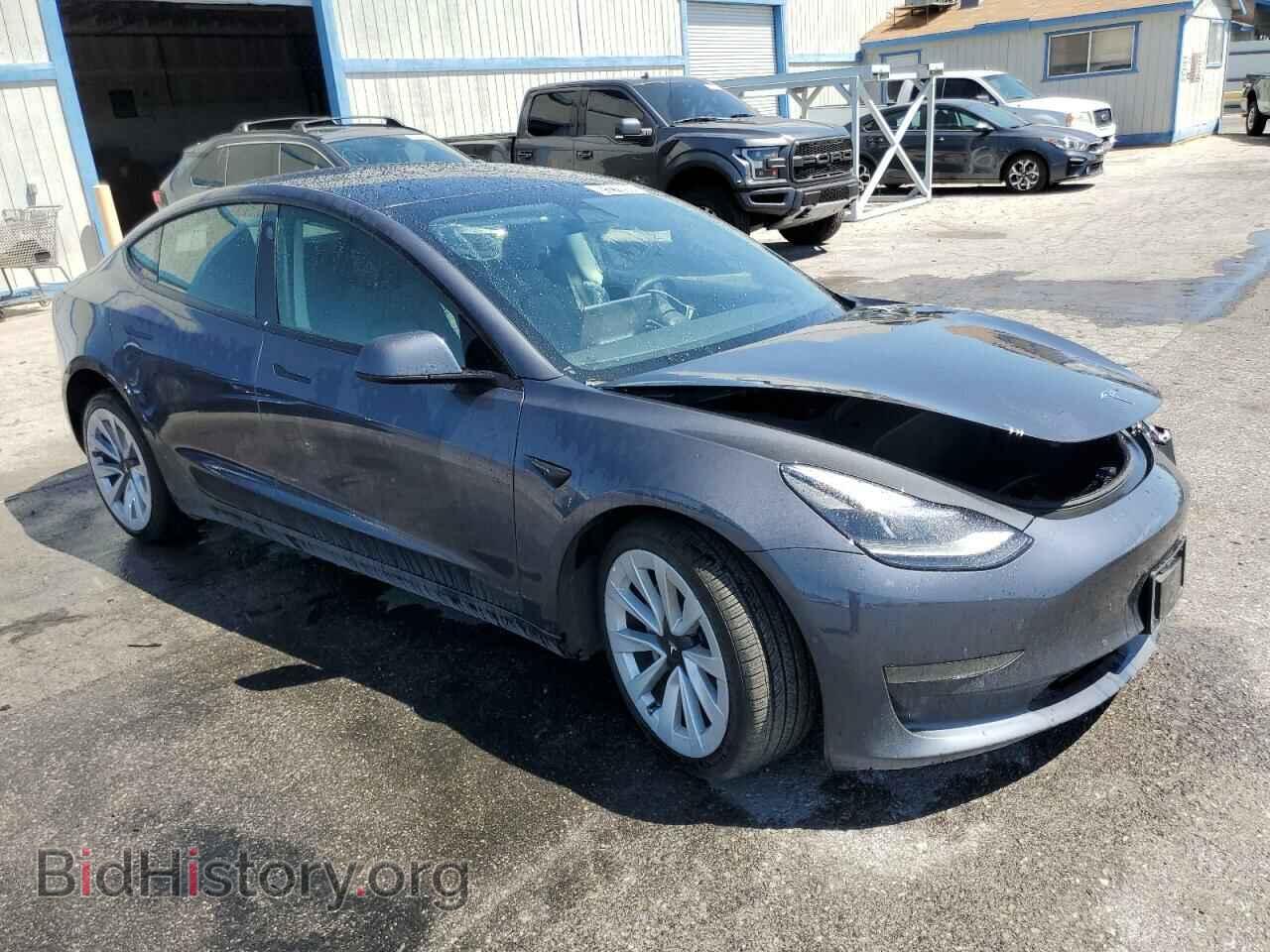 2022 TESLA MODEL 3 - VIN: 5YJ3E1EA1NF369366 - Photo 4