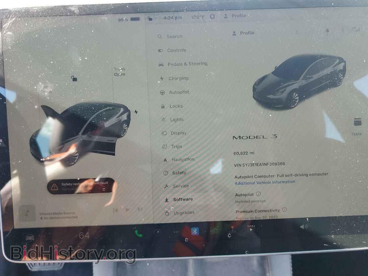 2022 TESLA MODEL 3 - VIN: 5YJ3E1EA1NF369366 - Photo 9