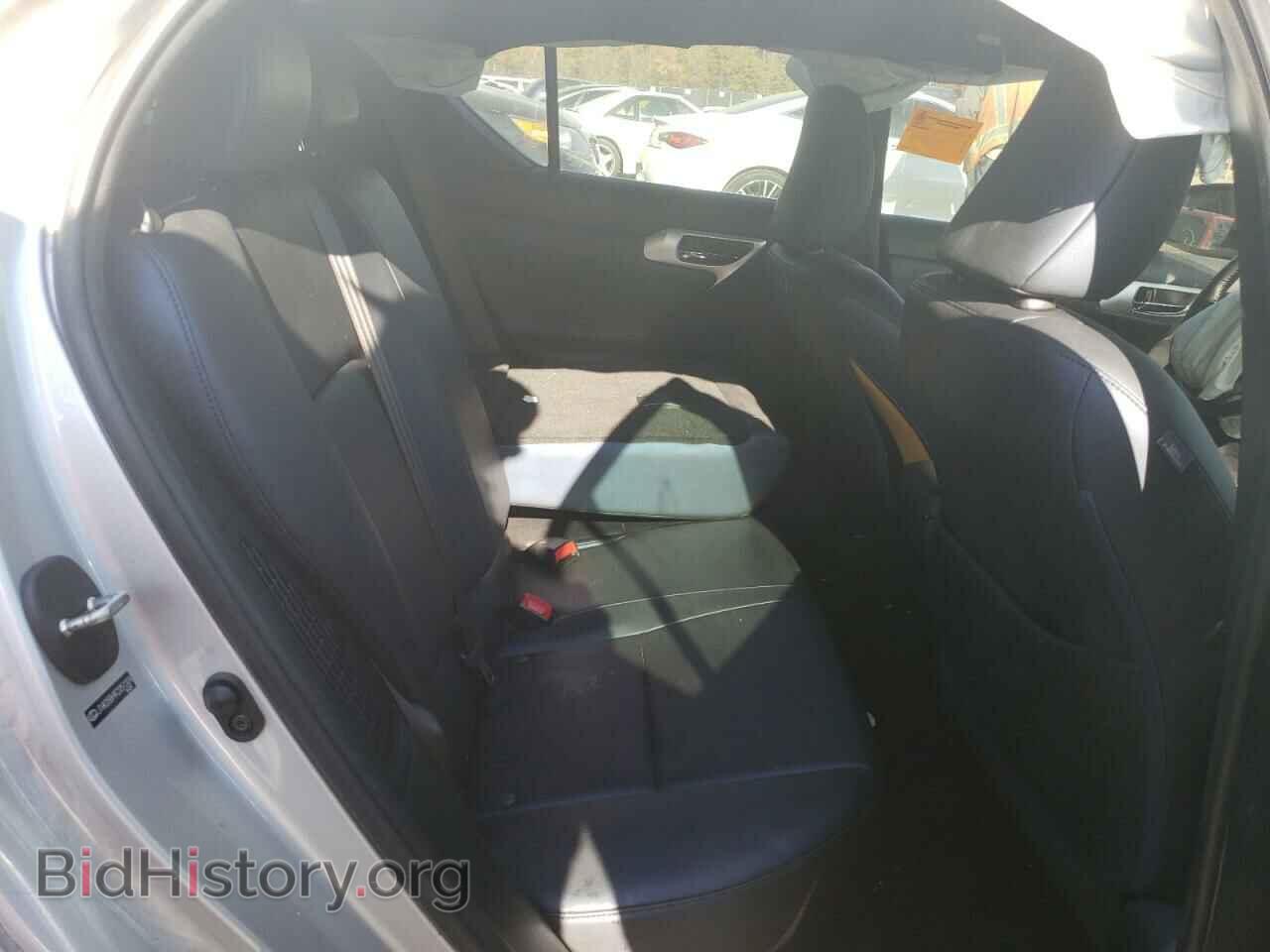 2012 LEXUS CT 200 - VIN: JTHKD5BH9C2051209 - Фото 6