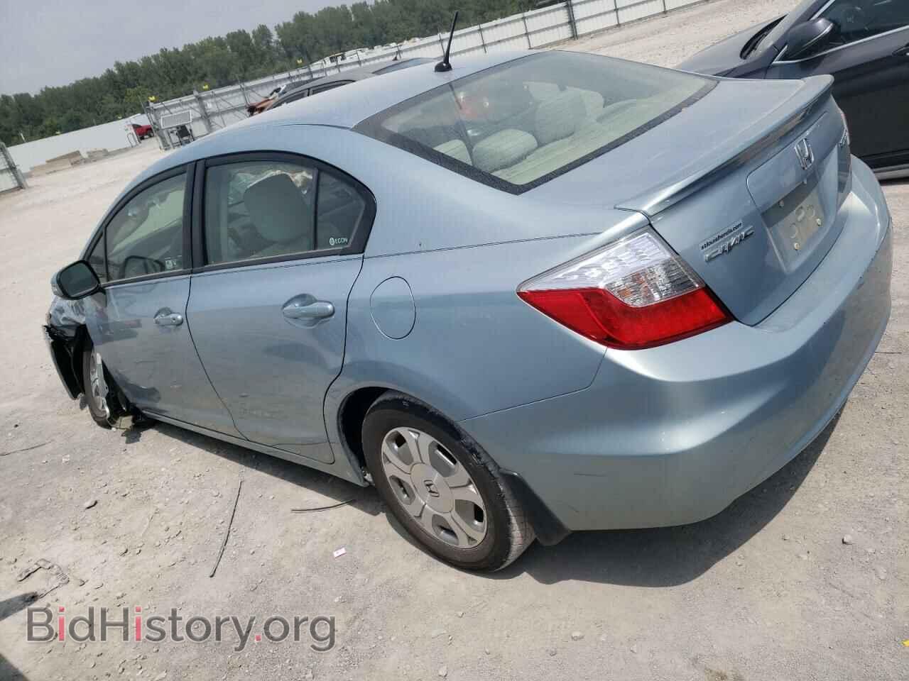 2012 HONDA CIVIC - VIN: JHMFB4F29CS003832 - Фото 2