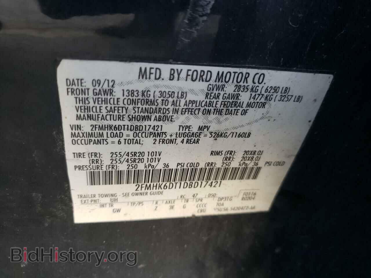 2013 FORD FLEX - VIN: 2FMHK6DT1DBD17421 - Photo 10