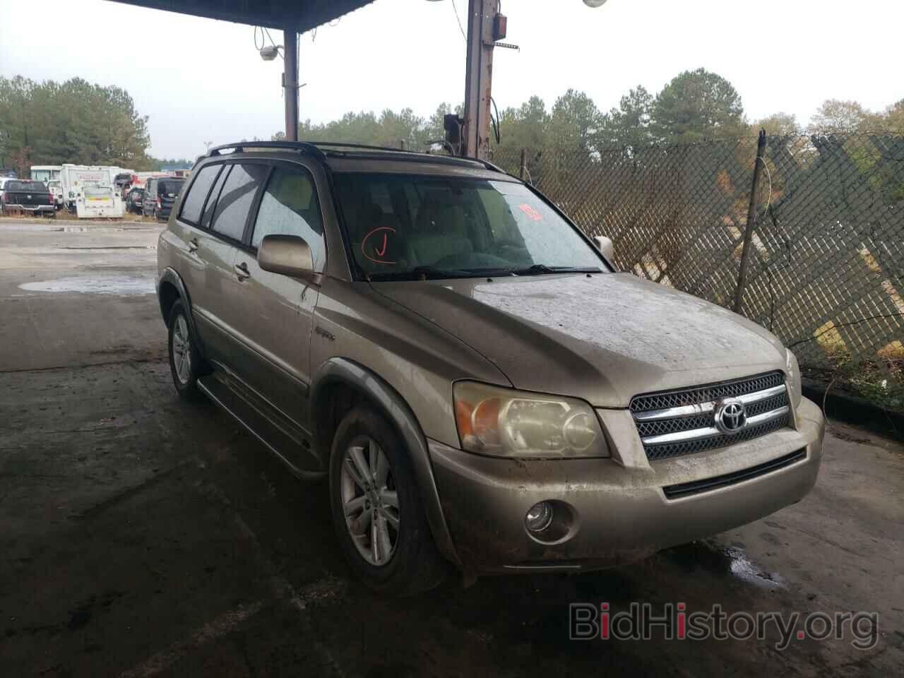 Photo JTEDW21A860001162 - TOYOTA HIGHLANDER 2006