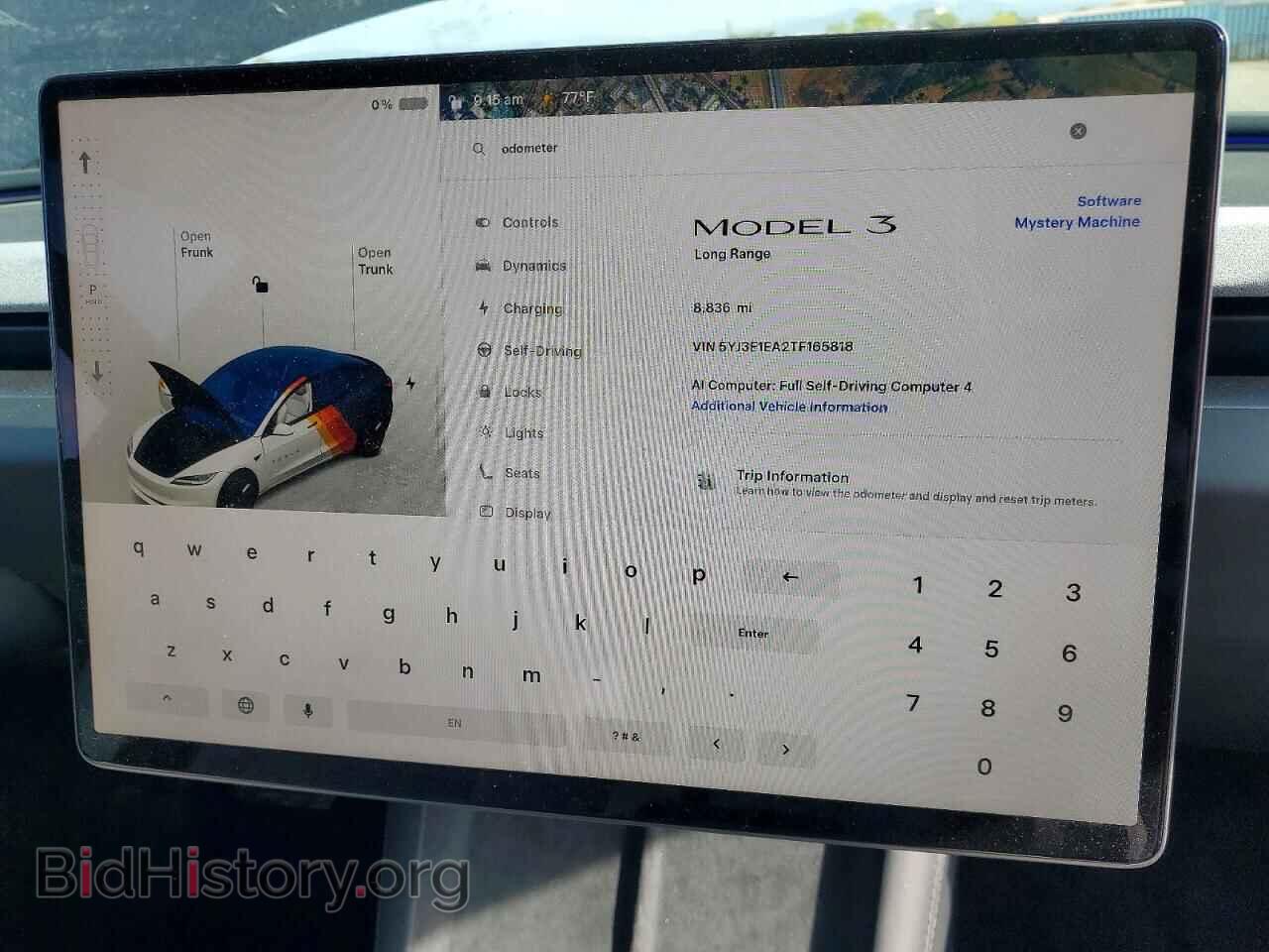 2026 TESLA MODEL 3 - VIN: 5YJ3E1EA2TF165818 - Photo 9