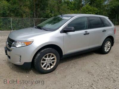 2014 Ford EDGE SE, silver — VIN 2FMDK3GC5EBB53536, Copart