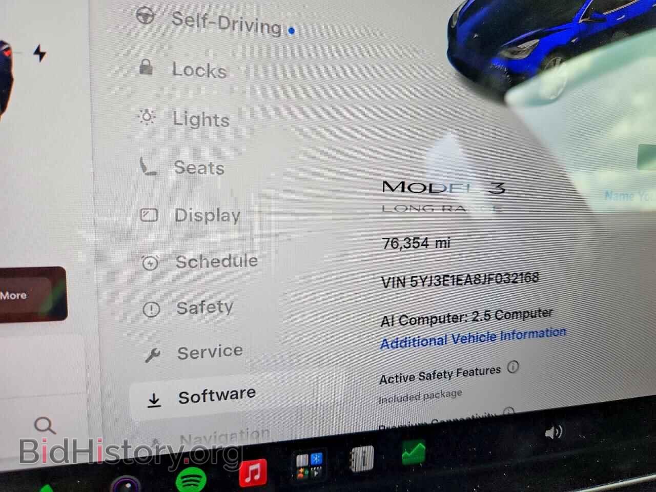2018 TESLA MODEL 3 - VIN: 5YJ3E1EA8JF032168 - Photo 9