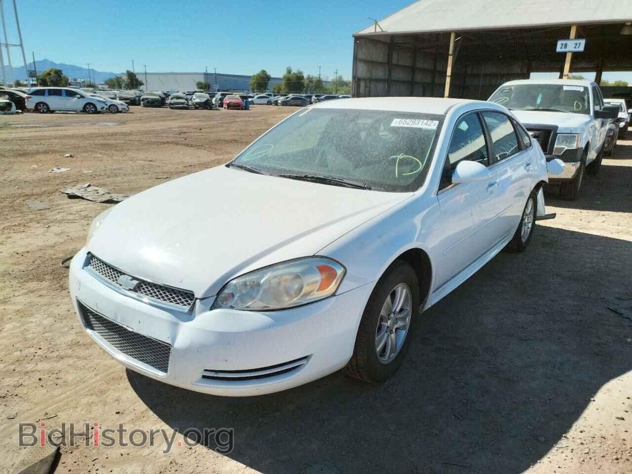 2014 CHEVROLET IMPALA - VIN: 2G1WA5E32E1126100 - Фото 2