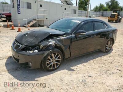 2012 Lexus IS IS 250, black — VIN JTHCF5C26C5055922, Copart