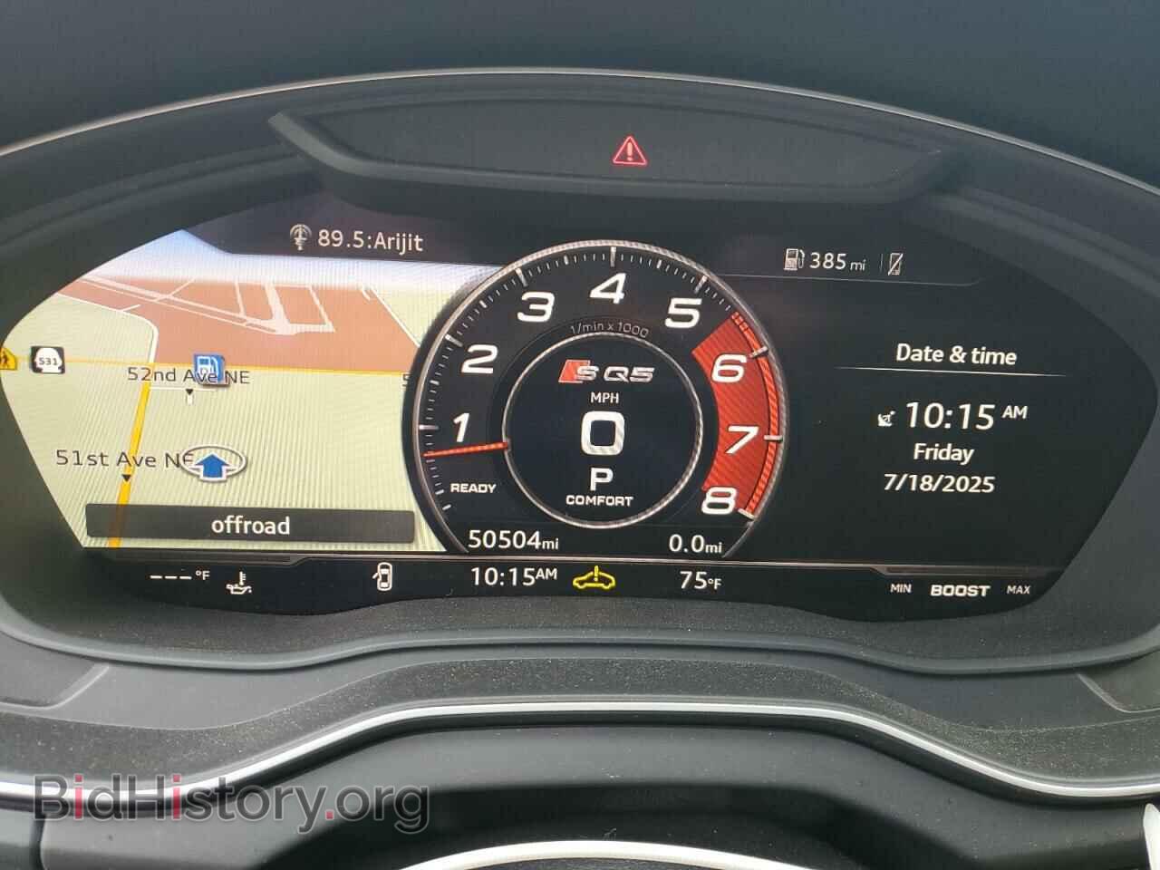 2019 AUDI SQ5 - VIN: WA1B4AFY8K2001947 - Фото 9