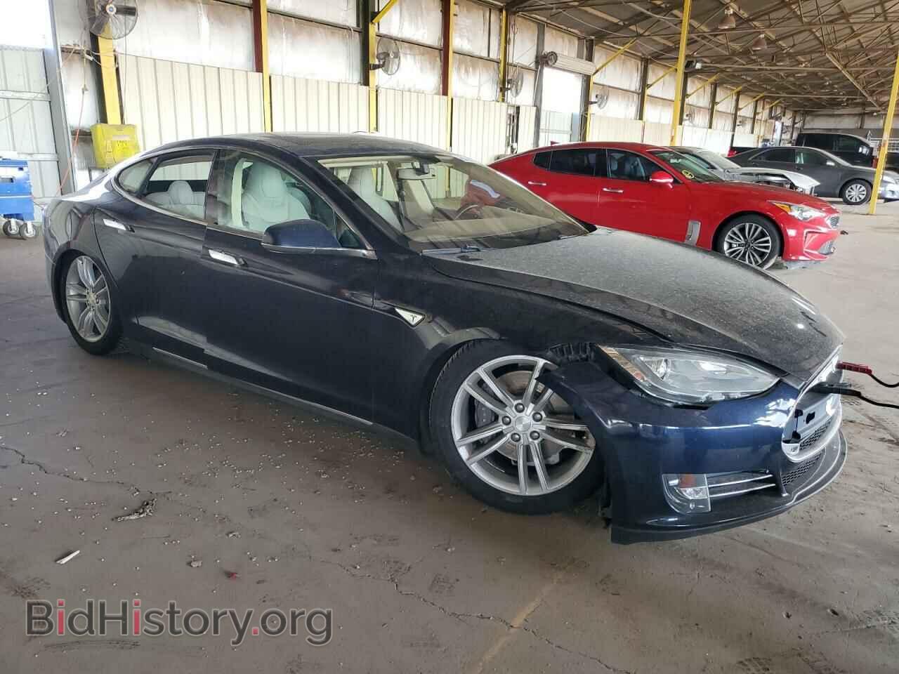 2013 TESLA MODEL S - VIN: 5YJSA1CG7DFP04756 - Фото 4