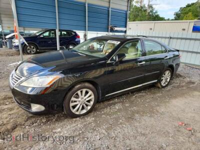 2010 Lexus ES350 350, черный — VIN JTHBK1EGXA2413675, Copart