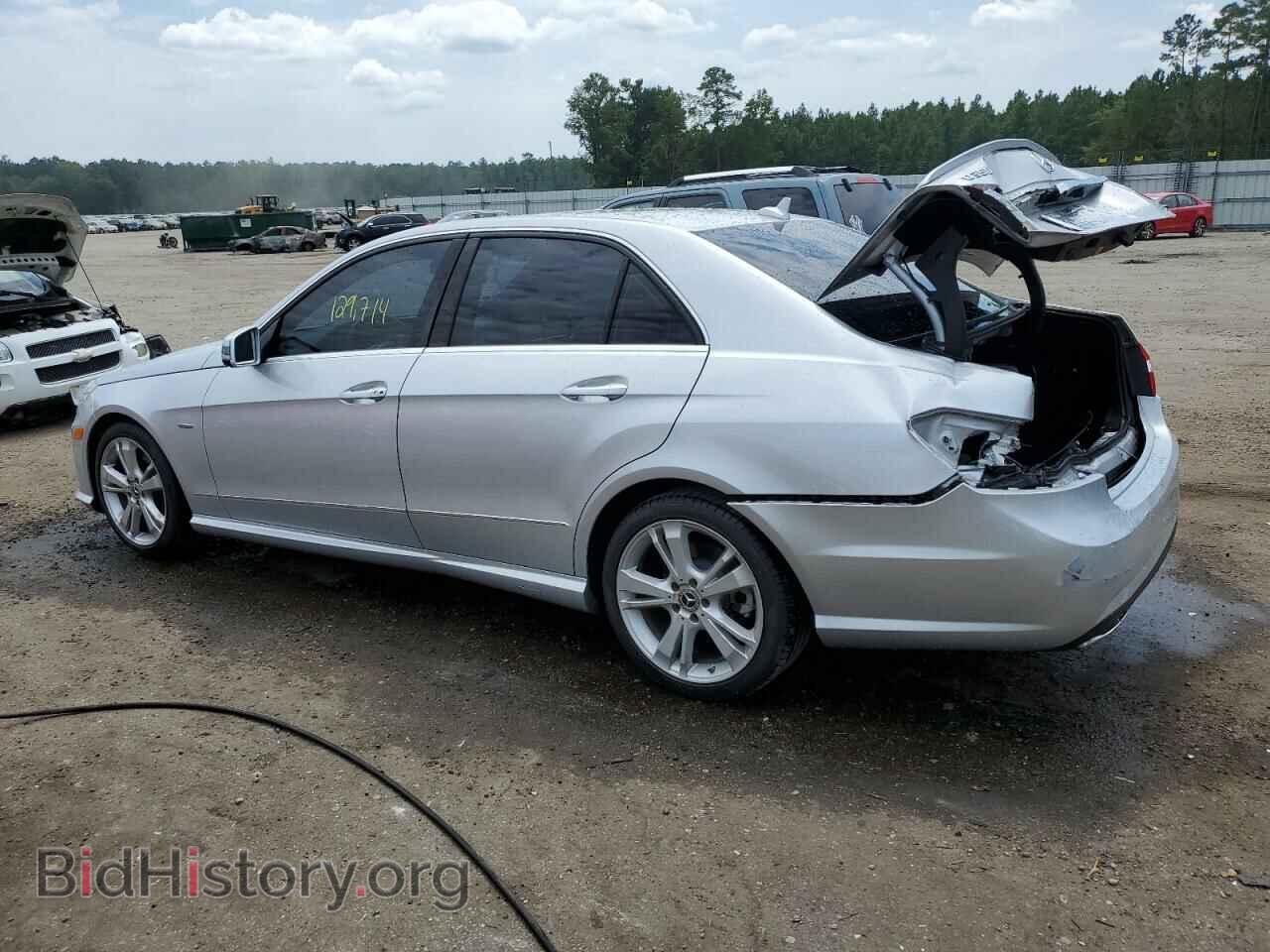 2012 MERCEDES-BENZ E-CLASS - VIN: WDDHF5KB0CA657656 - Фото 2
