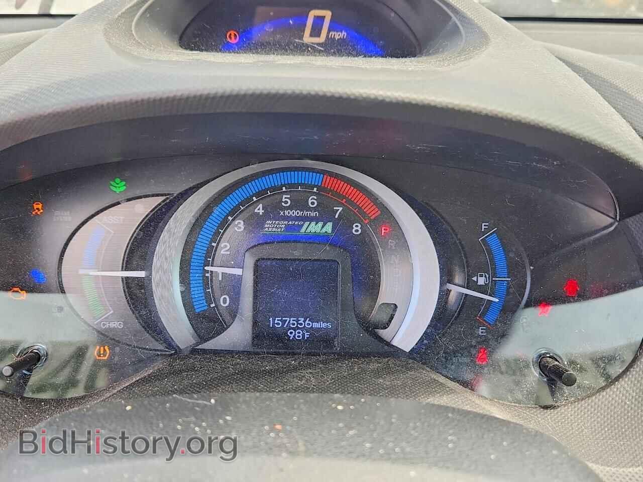 2011 HONDA INSIGHT - VIN: JHMZE2H76BS005988 - Фото 9