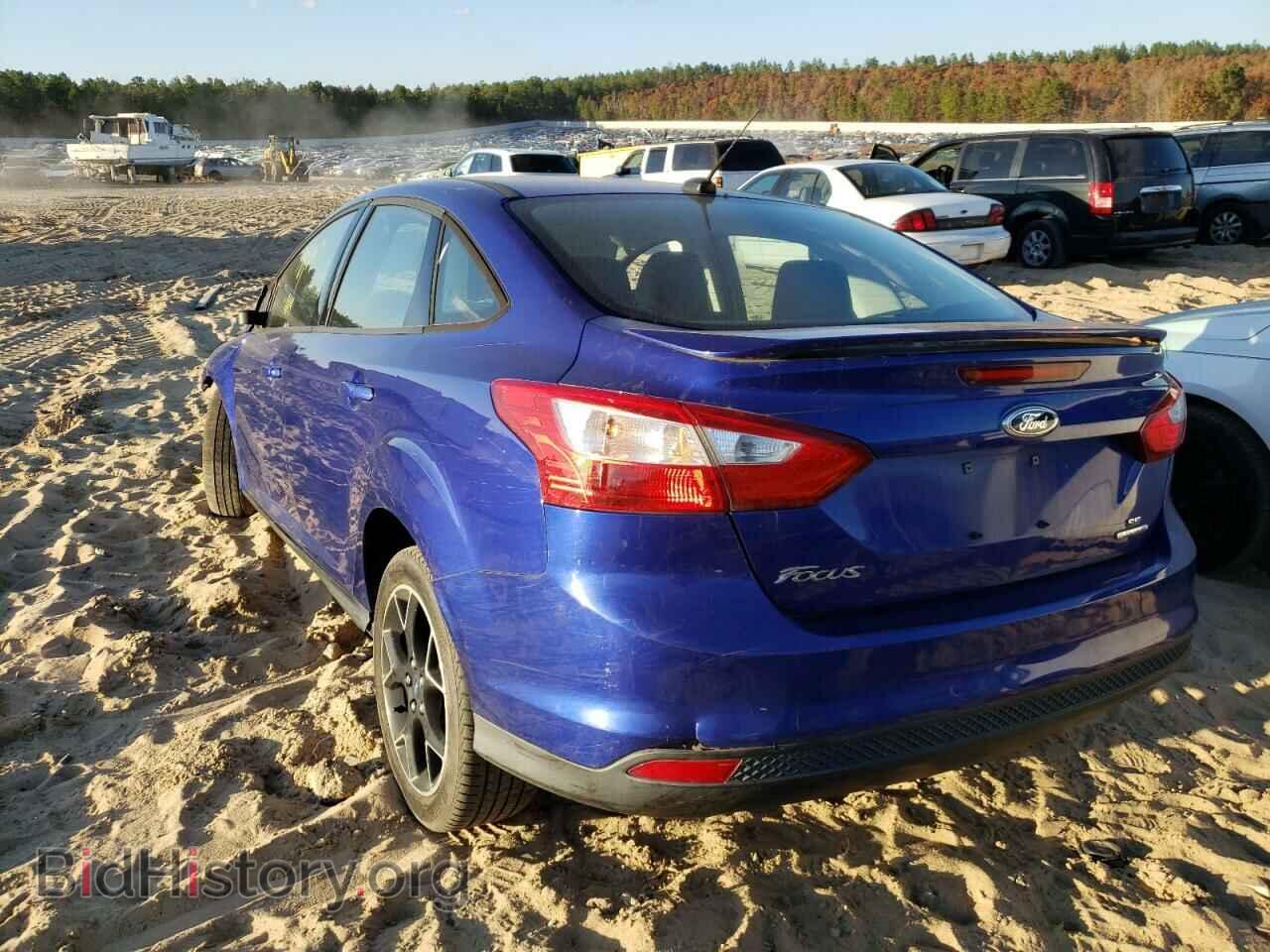 2013 FORD FOCUS - VIN: 1FADP3F2XDL105968 - Фото 3