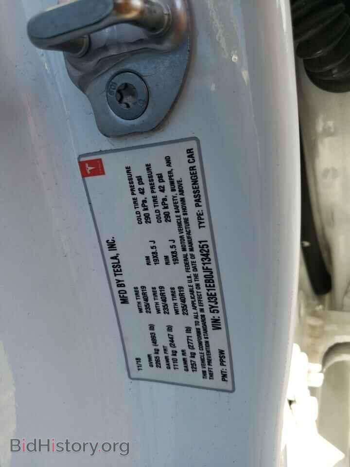 2018 TESLA MODEL 3 - VIN: 5YJ3E1EB0JF134251 - Фото 13