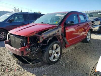 2010 Dodge CALIBER Caliber SX, red — VIN 1B3CB4HA2AD543566, Copart