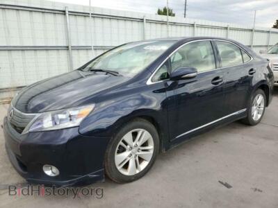 2010 Lexus HS HS 250h, синий — VIN JTHBB1BA3A2013652, Copart