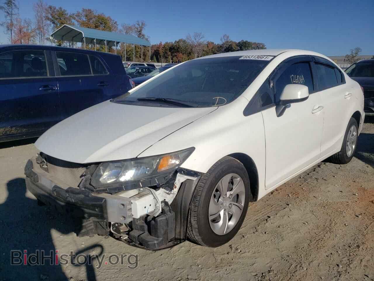 2013 HONDA CIVIC - VIN: 19XFB2F53DE281484 - Фото 2