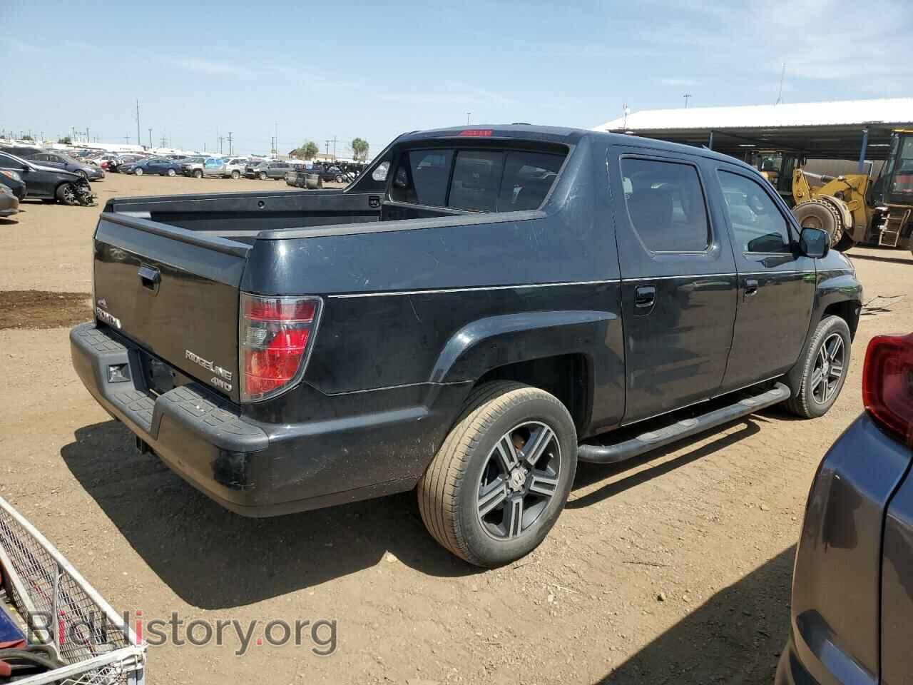 2012 HONDA RIDGELINE - VIN: 5FPYK1F50CB454154 - Фото 3