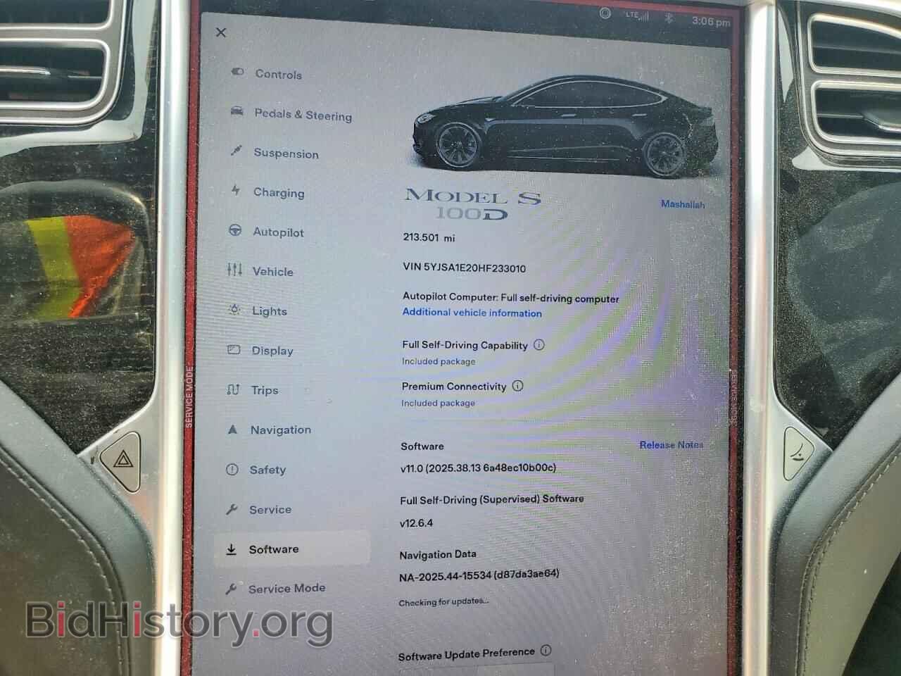 2017 TESLA MODEL S - VIN: 5YJSA1E20HF233010 - Photo 9