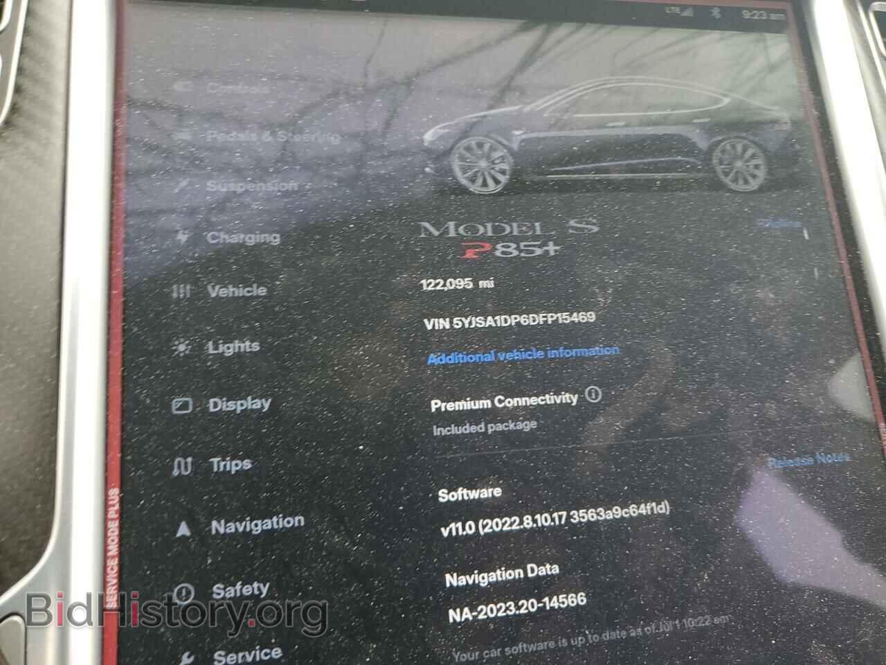 2013 TESLA MODEL S - VIN: 5YJSA1DP6DFP15469 - Photo 9