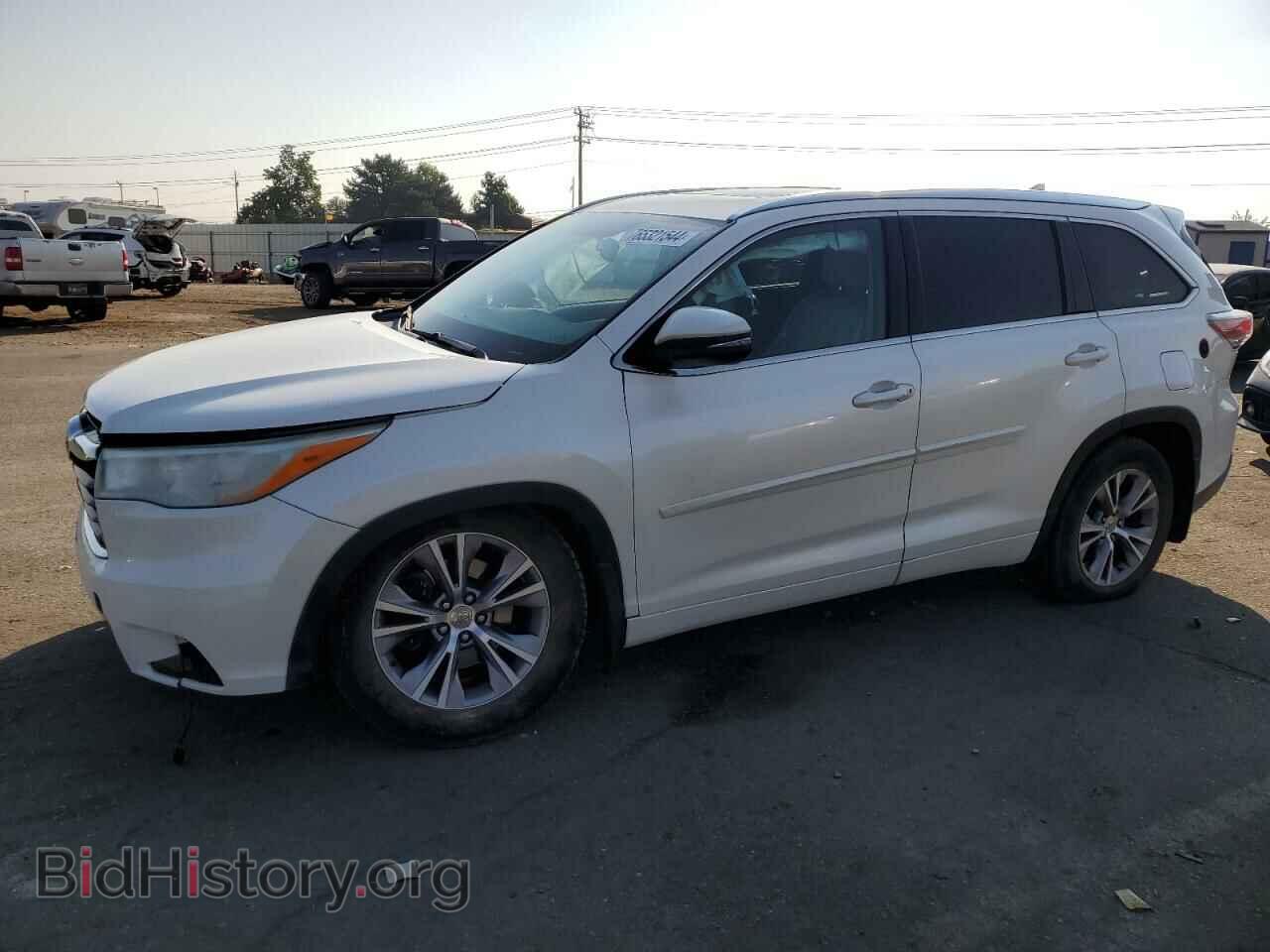 Фотография 5TDJKRFH0ES062860 - TOYOTA HIGHLANDER 2014