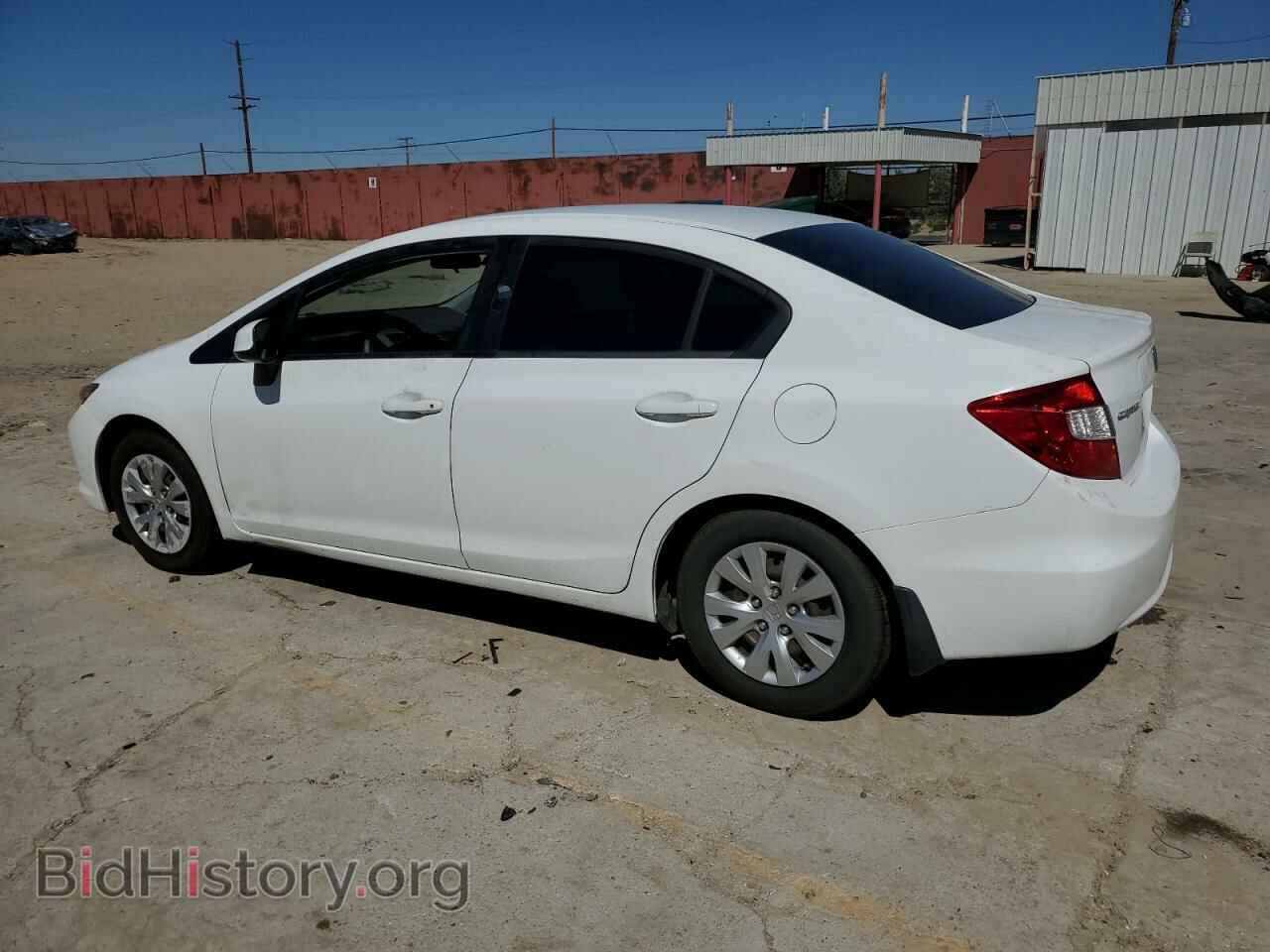 2012 HONDA CIVIC - VIN: 2HGFB2F57CH328570 - Фото 2