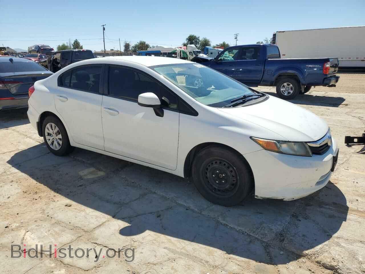 2012 HONDA CIVIC - VIN: 2HGFB2F57CH328570 - Фото 4