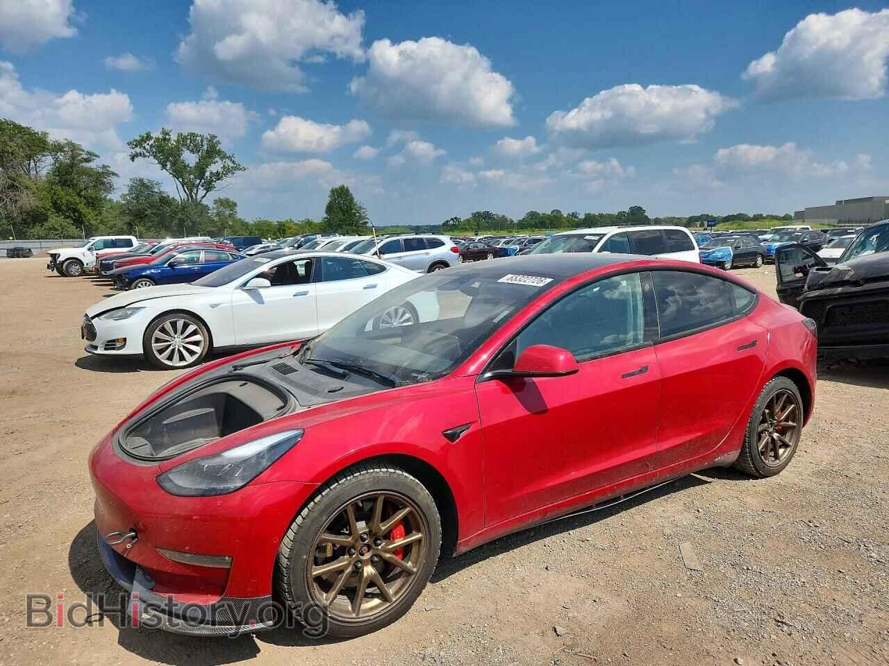 Фотография 5YJ3E1EC4NF202940 - TESLA MODEL 3 2022