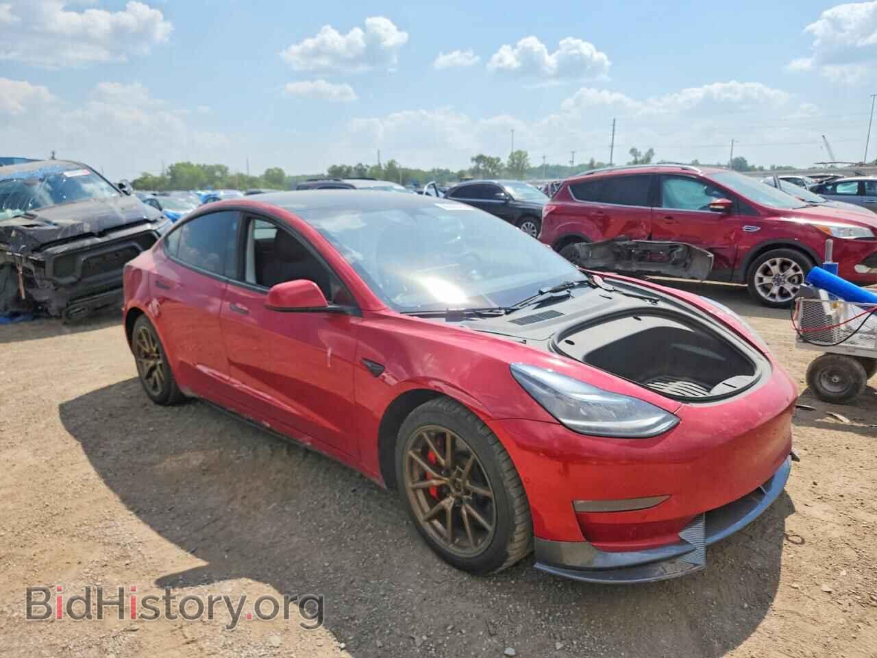 2022 TESLA MODEL 3 - VIN: 5YJ3E1EC4NF202940 - Фото 4