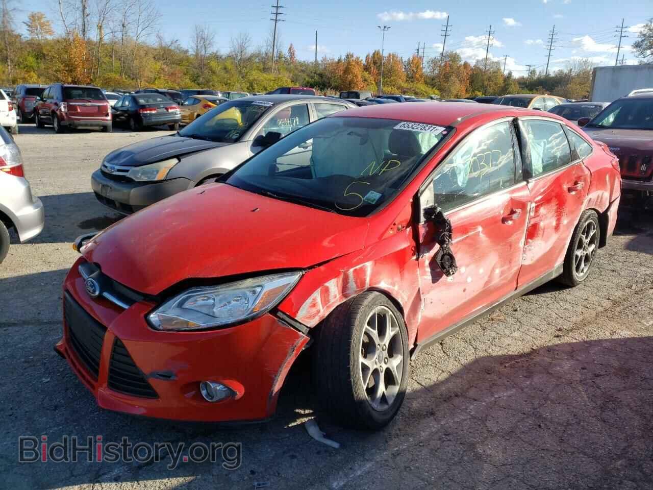 2014 FORD FOCUS - VIN: 1FADP3F21EL381697 - Фото 2