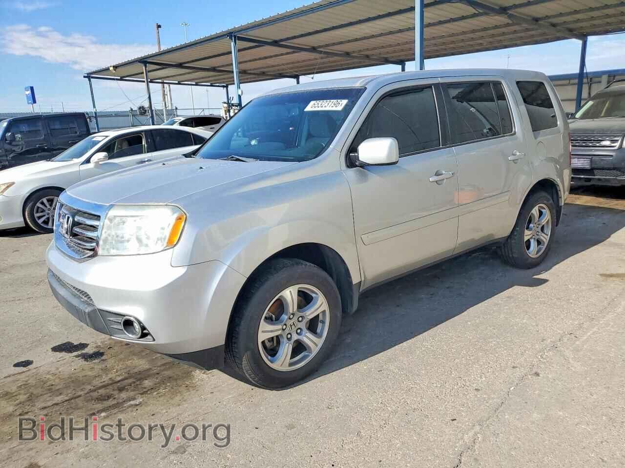 Photo 5FNYF3H50CB037851 - HONDA PILOT 2012