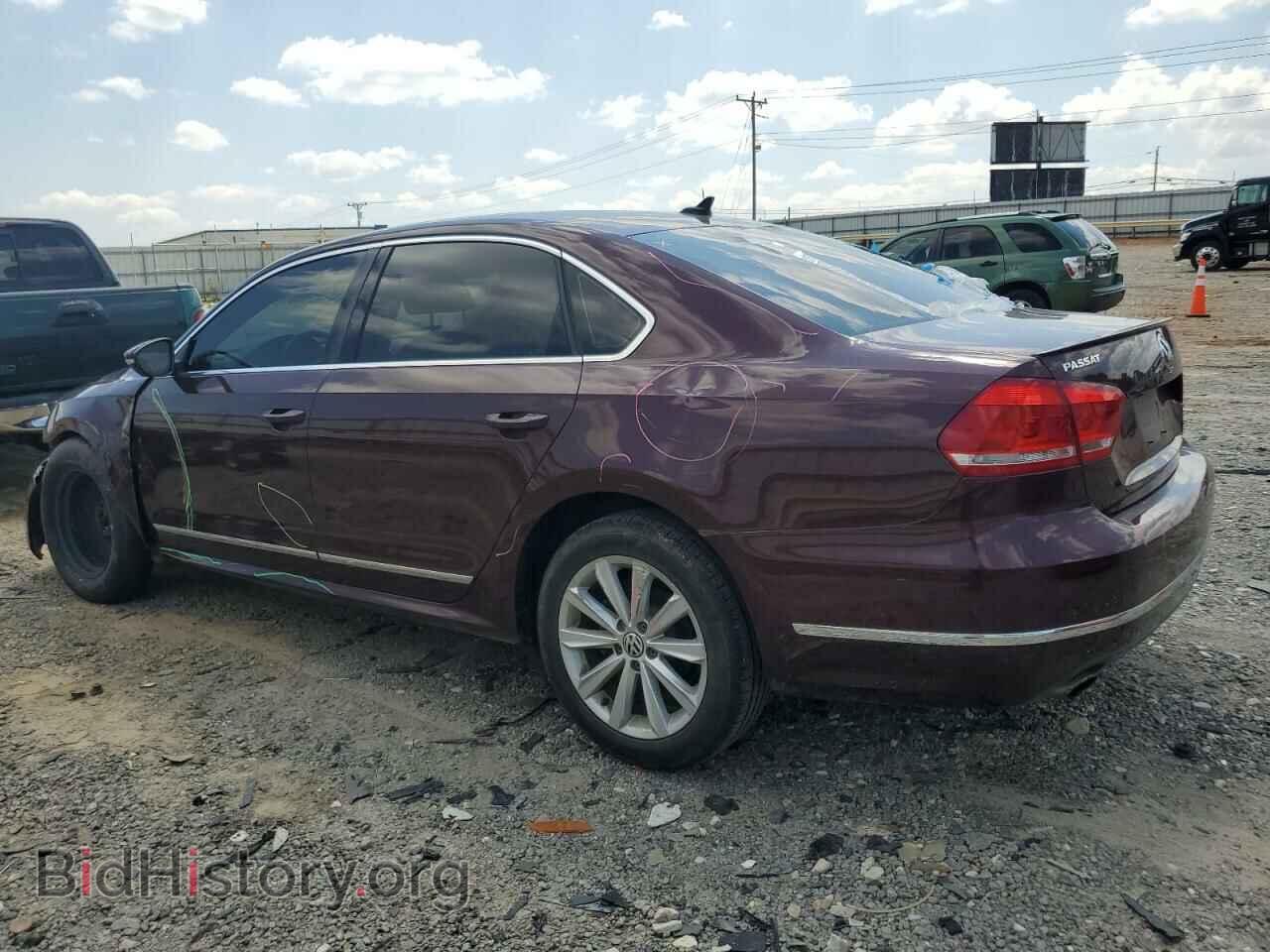 2012 VOLKSWAGEN PASSAT - VIN: 1VWCP7A35CC094080 - Фото 2
