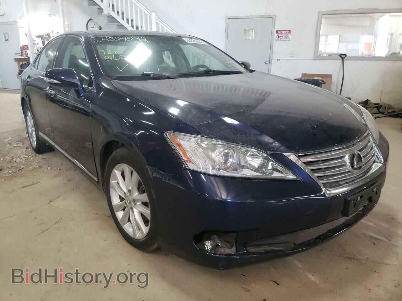 Фотография JTHBK1EG3C2481075 - LEXUS ES350 2012