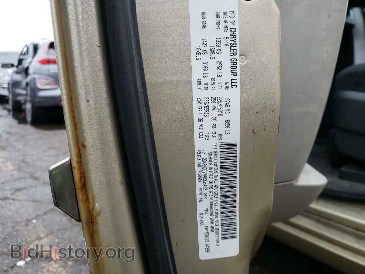 2010 DODGE CARAVAN - VIN: 2D4RN5D17AR335422 - Фото 10
