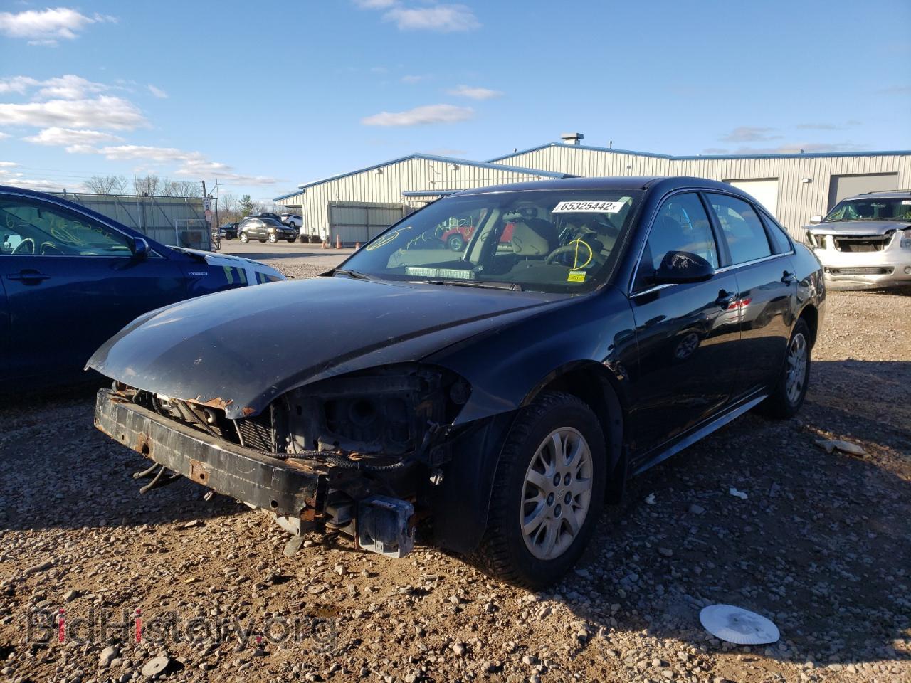 2010 CHEVROLET IMPALA - VIN: 2G1WD5EM6A1187346 - Фото 2