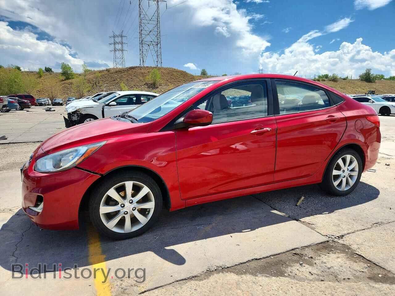 Photo KMHCU4AEXCU057883 - HYUNDAI ACCENT 2012