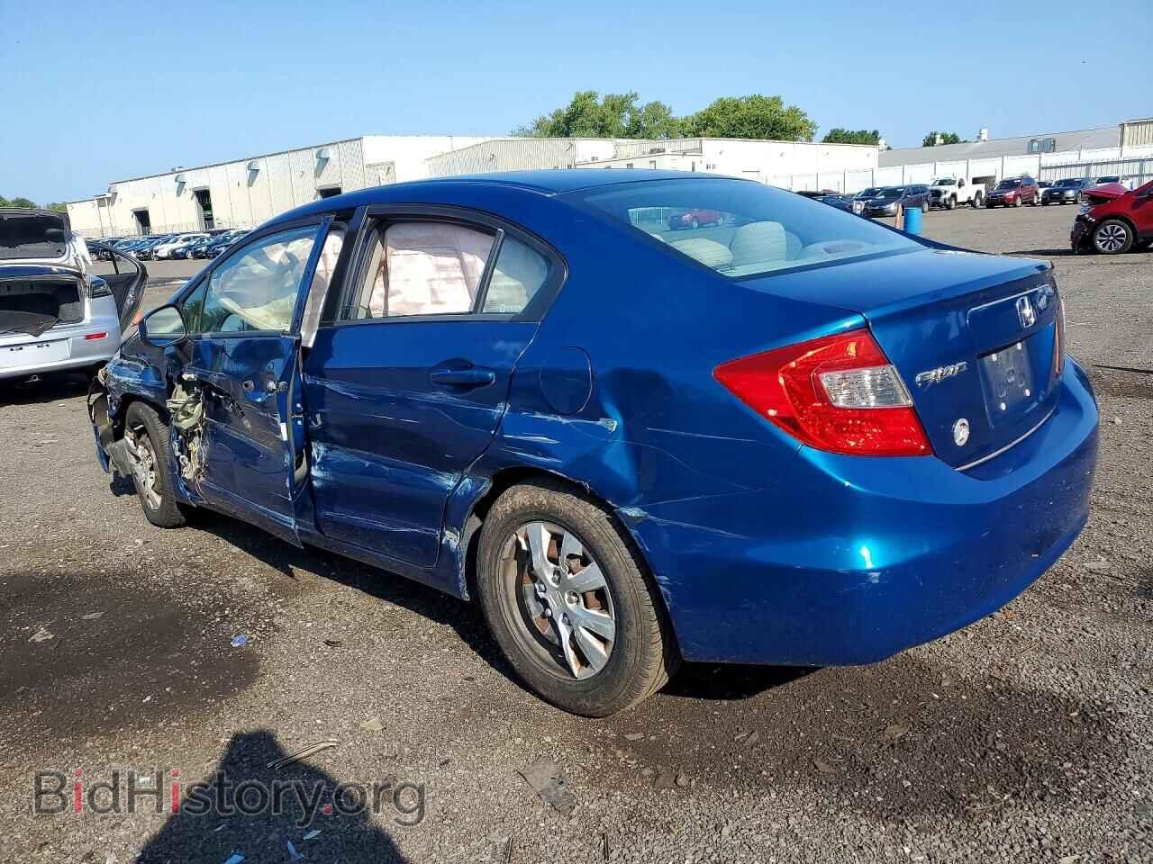 2012 HONDA CIVIC - VIN: 2HGFB2F58CH584636 - Фото 2