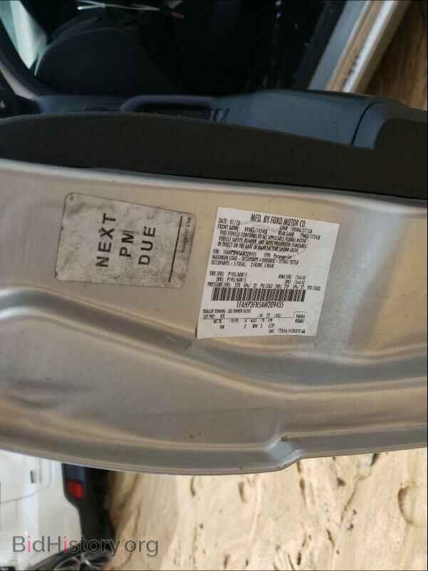 2010 FORD FOCUS - VIN: 1FAHP3FN5AW209435 - Фото 10