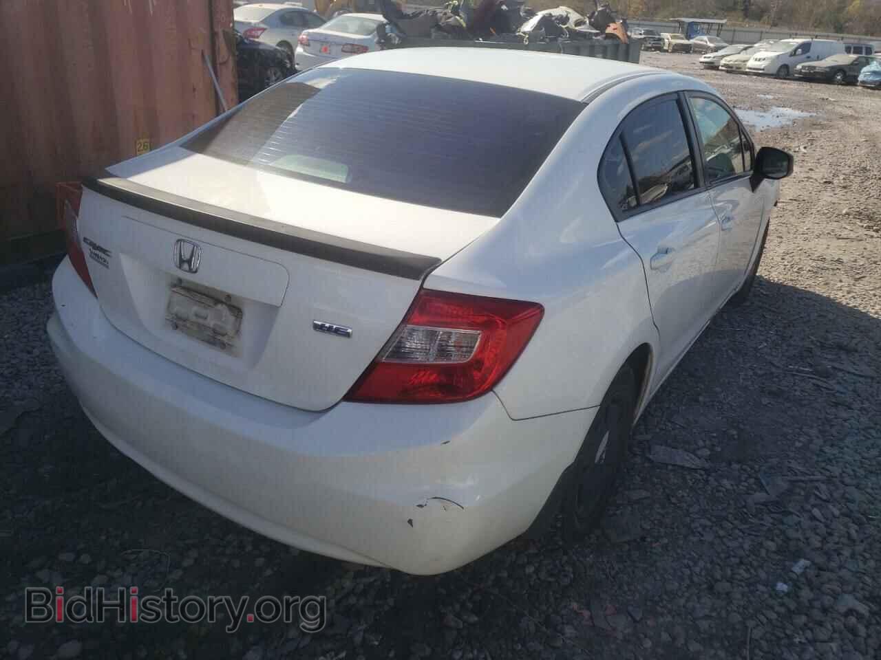 2012 HONDA CIVIC - VIN: 2HGFB2F63CH523171 - Фото 4
